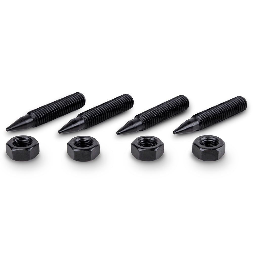 Blackened Steel Isolation Speaker Spikes - M6 thread 35mm long 4pcs